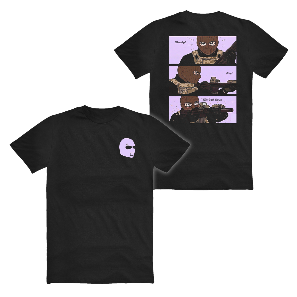 KILL BAD GUYS TEE – Allied Threads