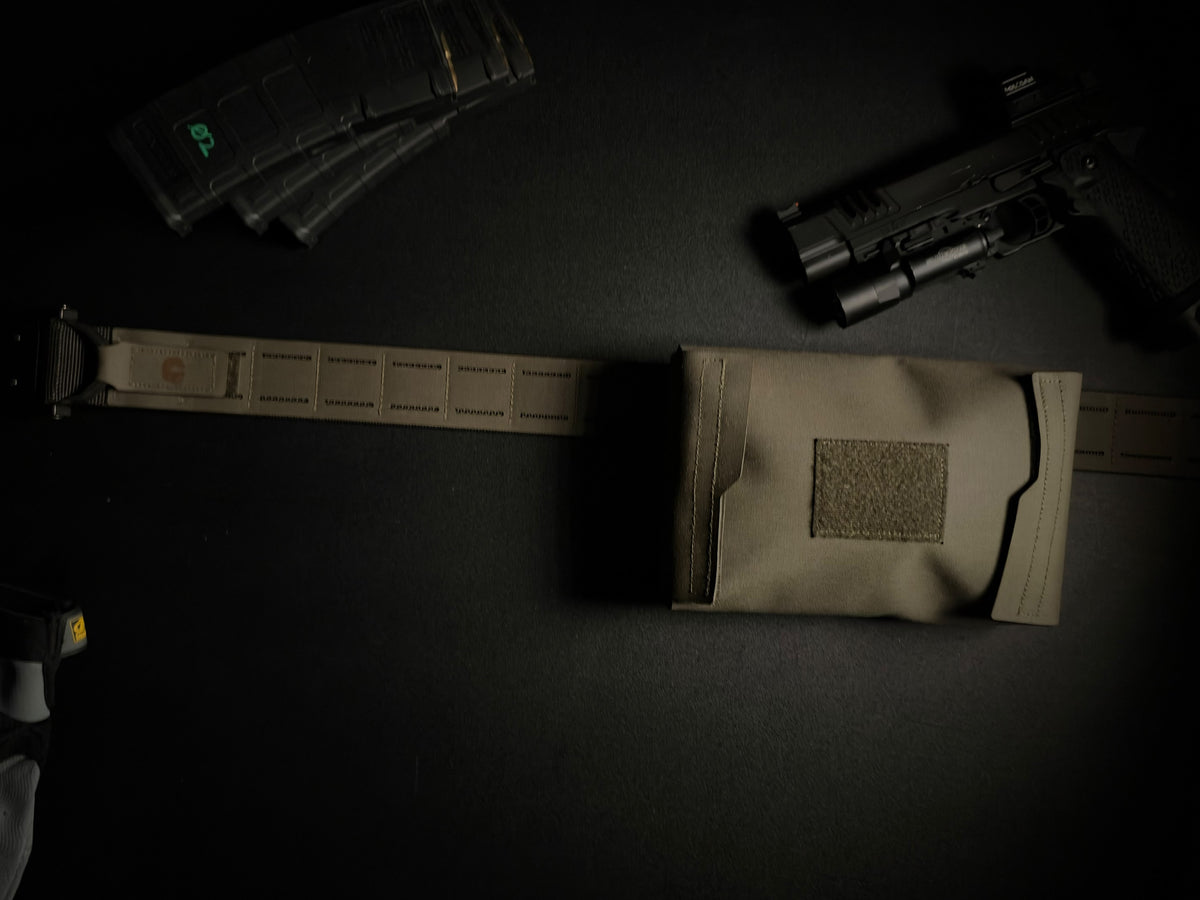 RANGER GREEN WAR BELT W/ DEADLY CUSTOMS