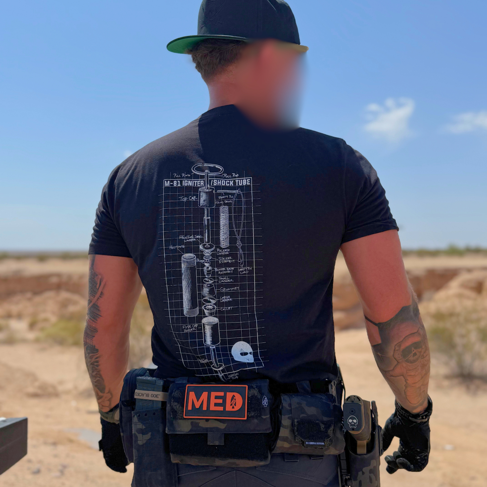 Shock Tube Diagram T shirt