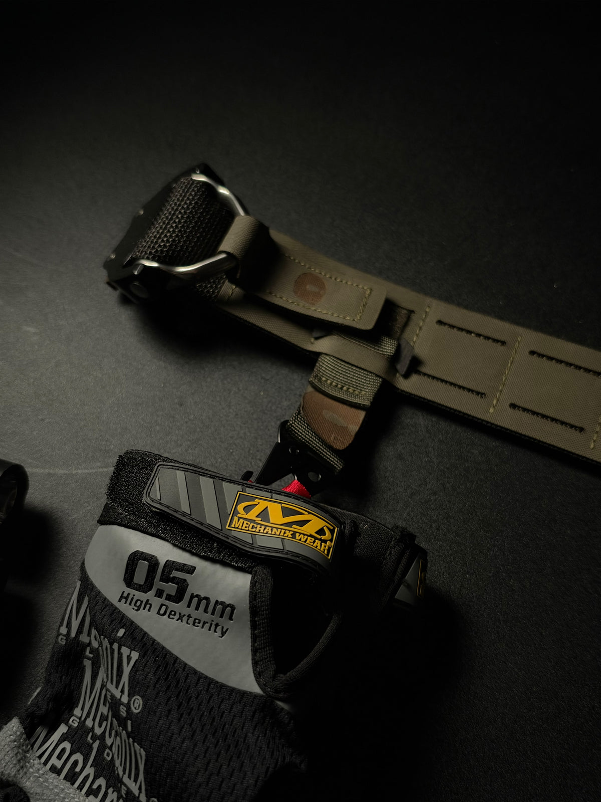 RANGER GREEN WAR BELT W/ DEADLY CUSTOMS