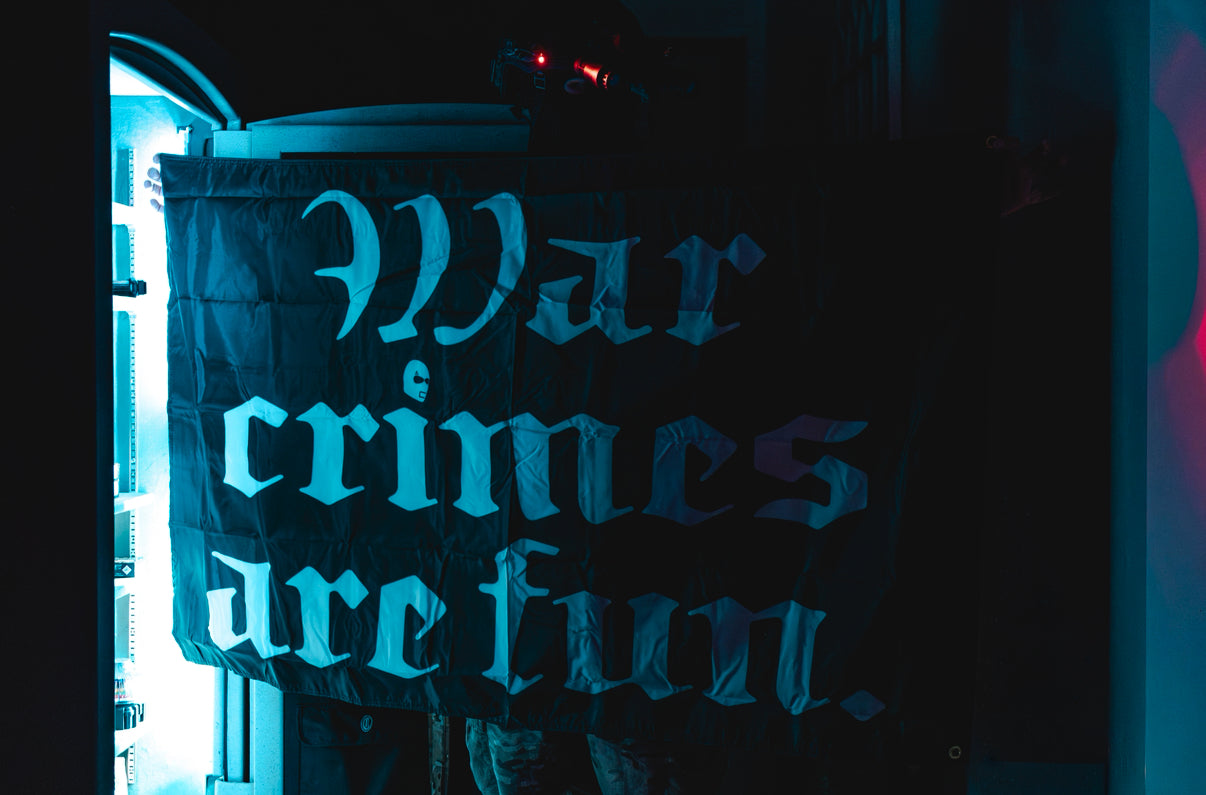 War Crimes are Fun Premium Double Sided 3x5 Flag