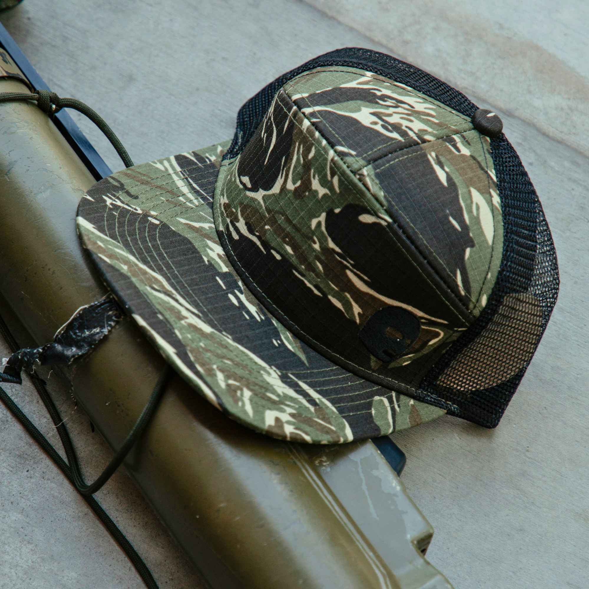 Tiger Stripe 5-Panel Trucker (Desert / Jungle)