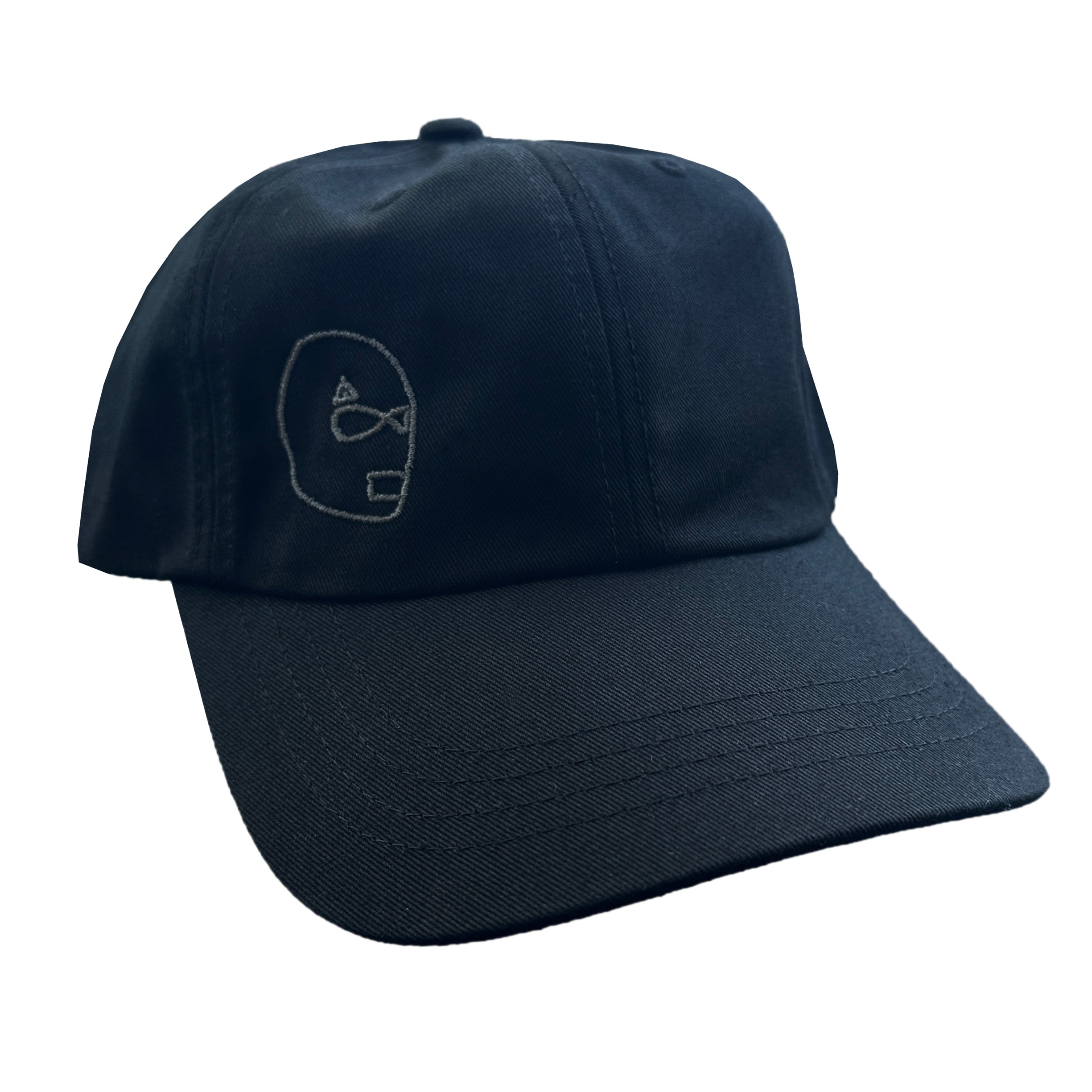 GREY ALLIED LOGO DAD HAT