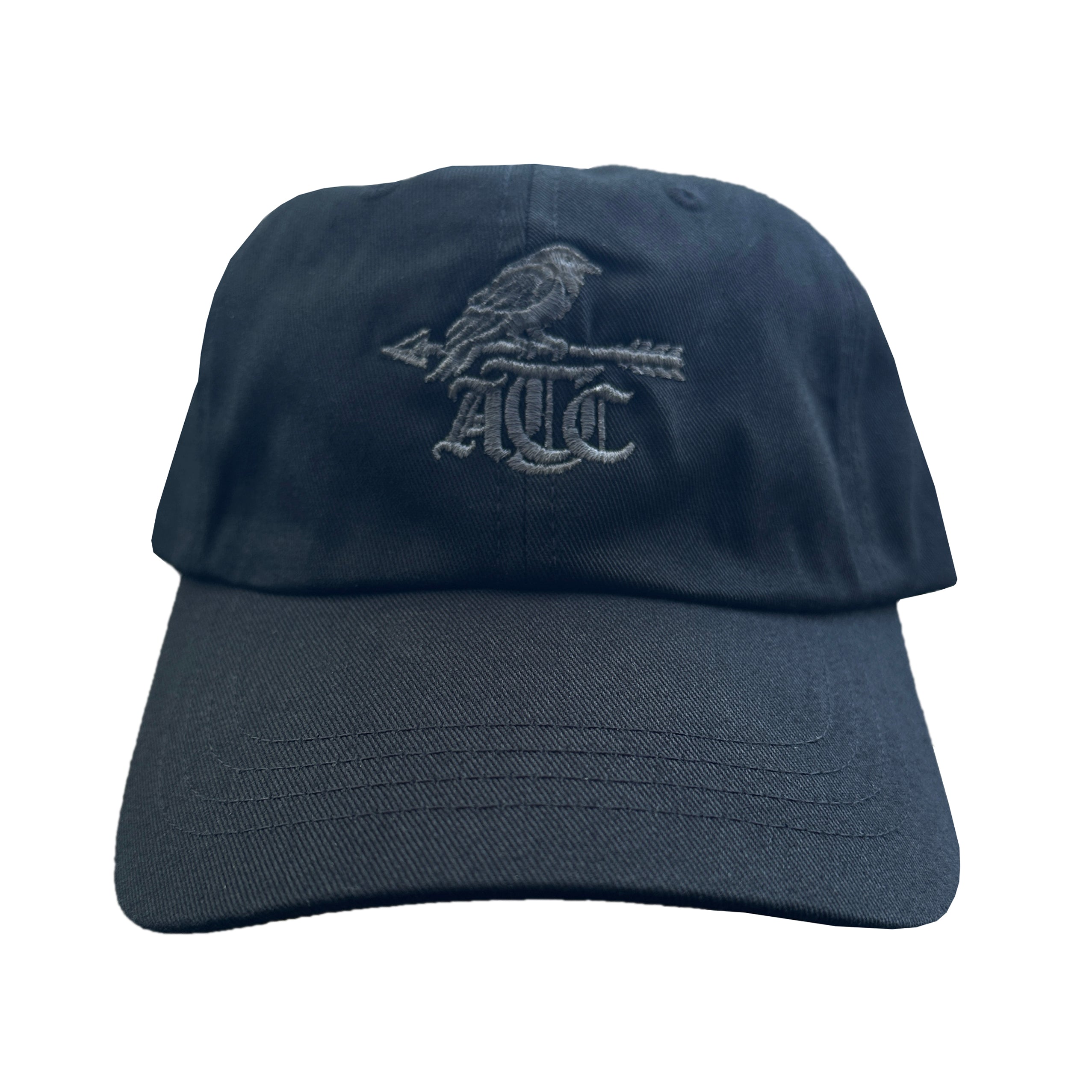 GREY RAVEN DAD HAT