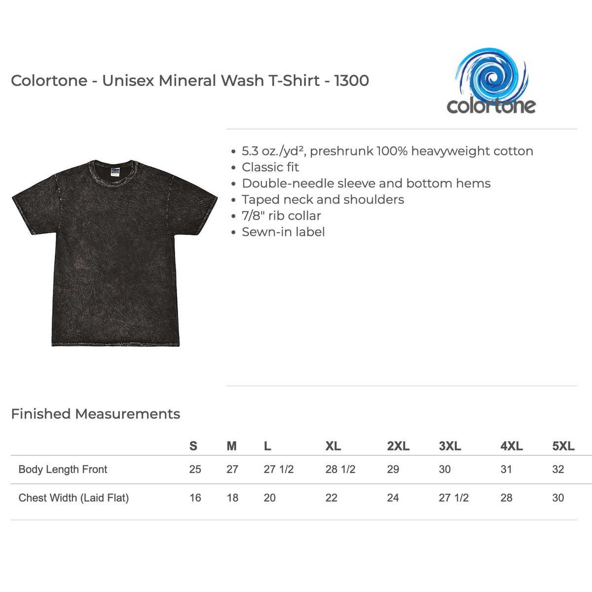 DRONE HAWK MINERAL TEE