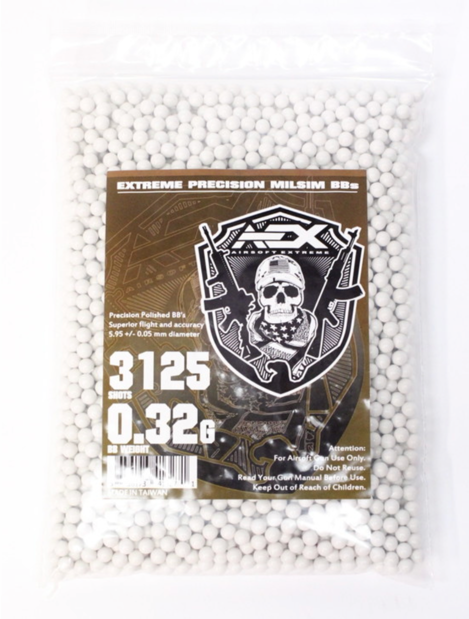 AEX 0.32g 3125ct 6mm Airsoft BBs