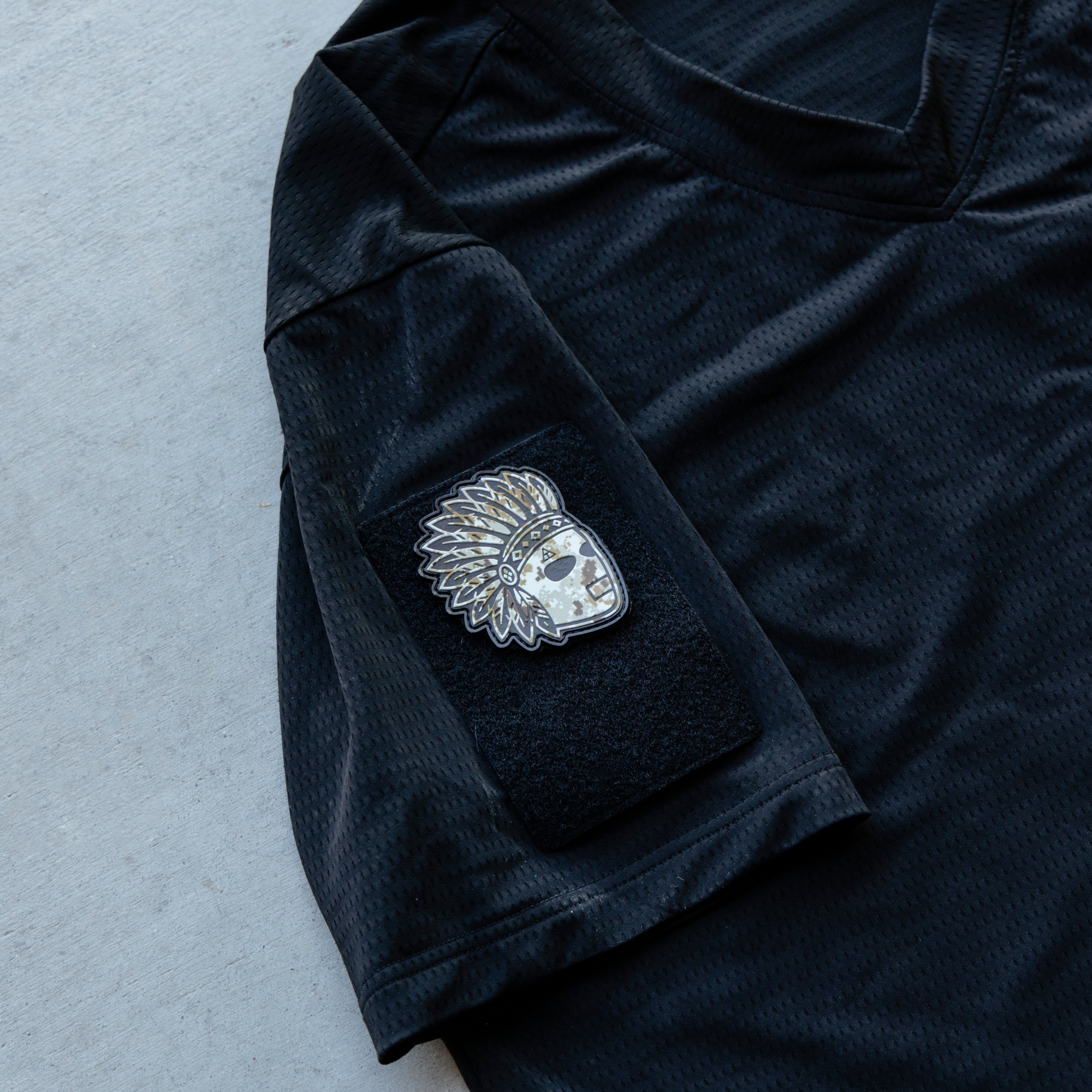BLACK RUGBY COMBAT TOP
