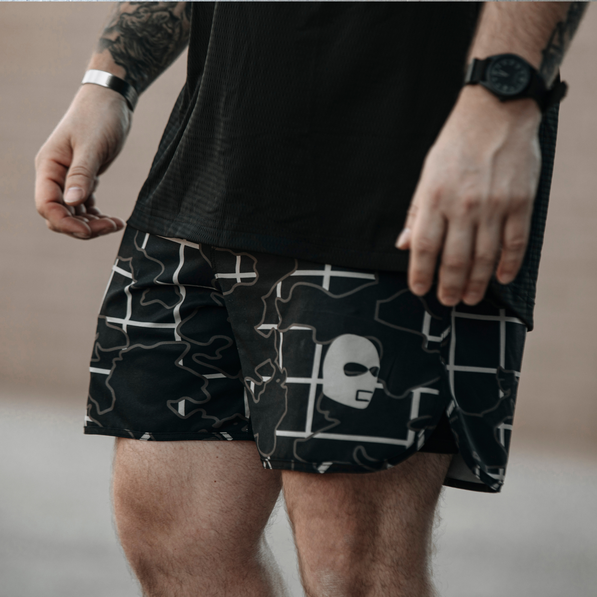UDC TRAINING 5” inseam SHORTS W/LINING