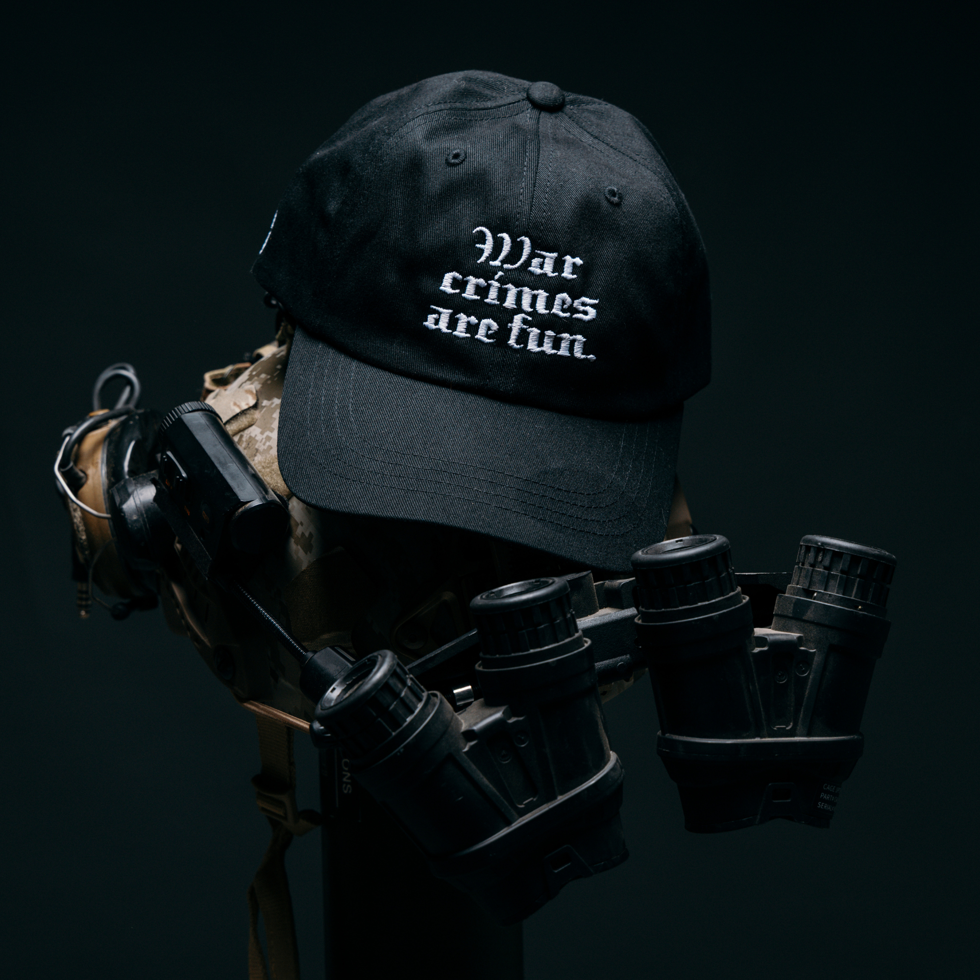 WAR CRIMES DAD HAT
