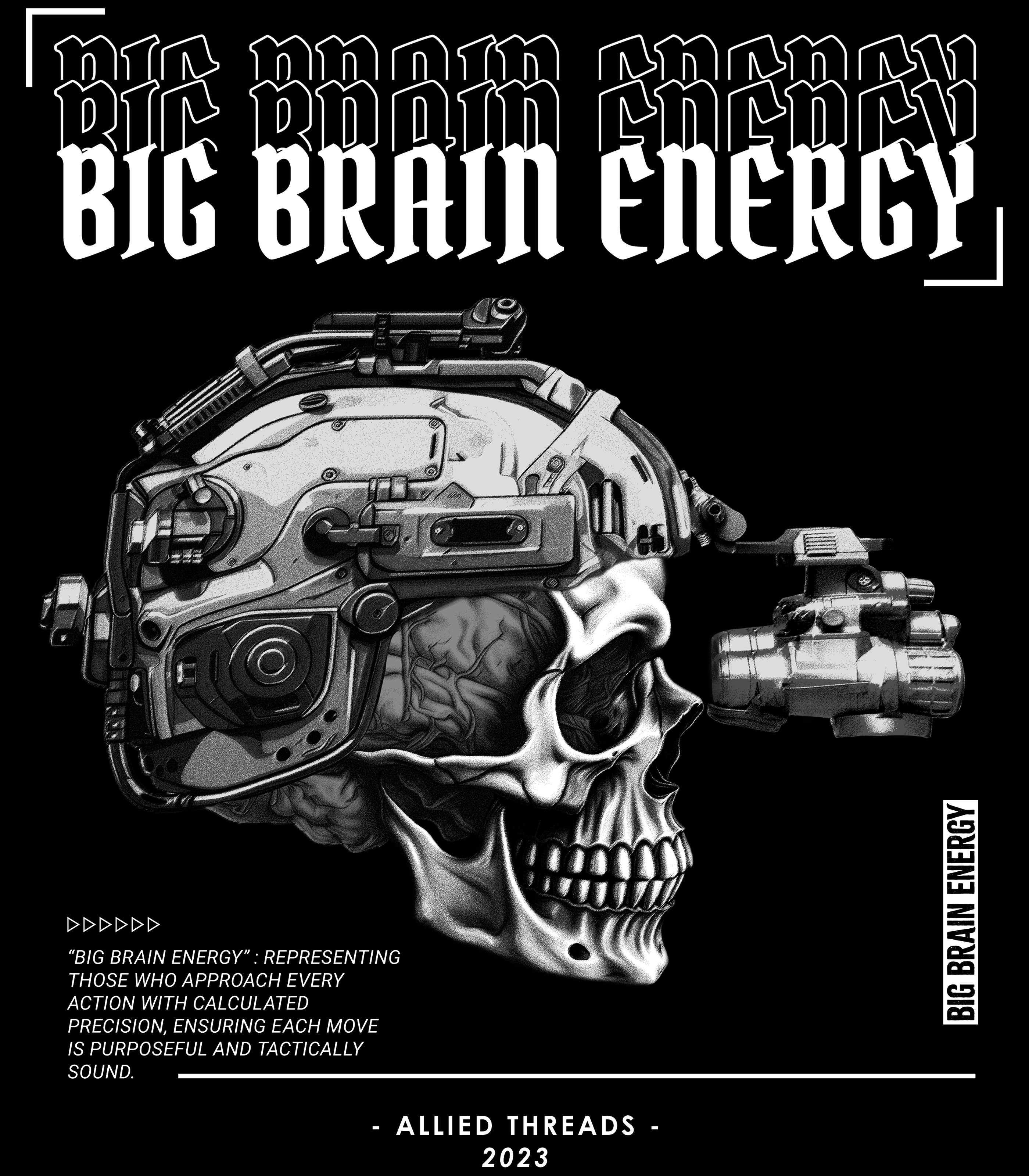 GREY BIG BRAIN ENERGY TANK