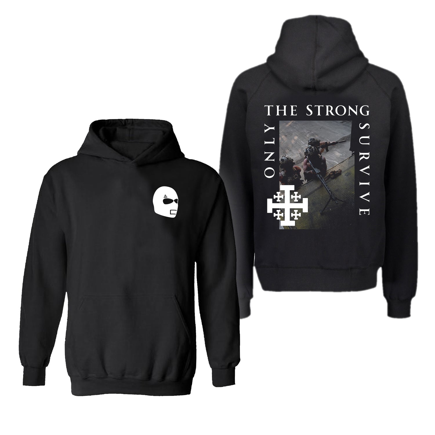ONLY THE STRONG HOODIE